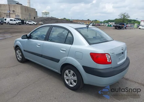 2008 Kia Rio Lx из США, поврежденный, VIN KNADE123586342565